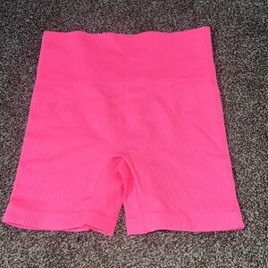 Target never worn neon pink biker shorts